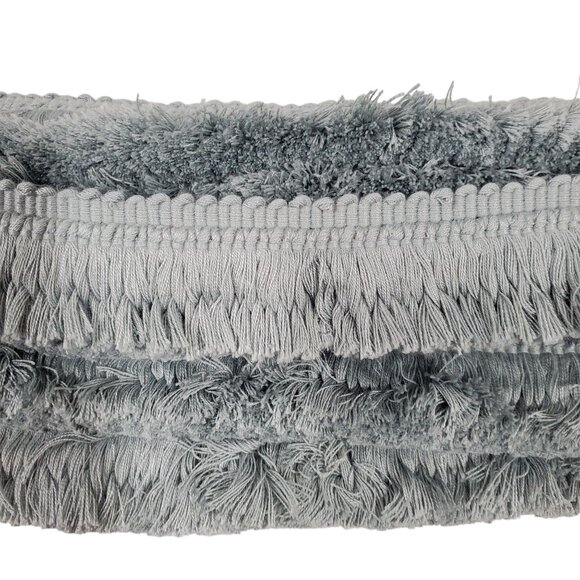 Samuel & Sons 5 Yards Printemps Brush Fringe Ice 2" Woven Tassel Finishing Trim - Picture 9 of 9